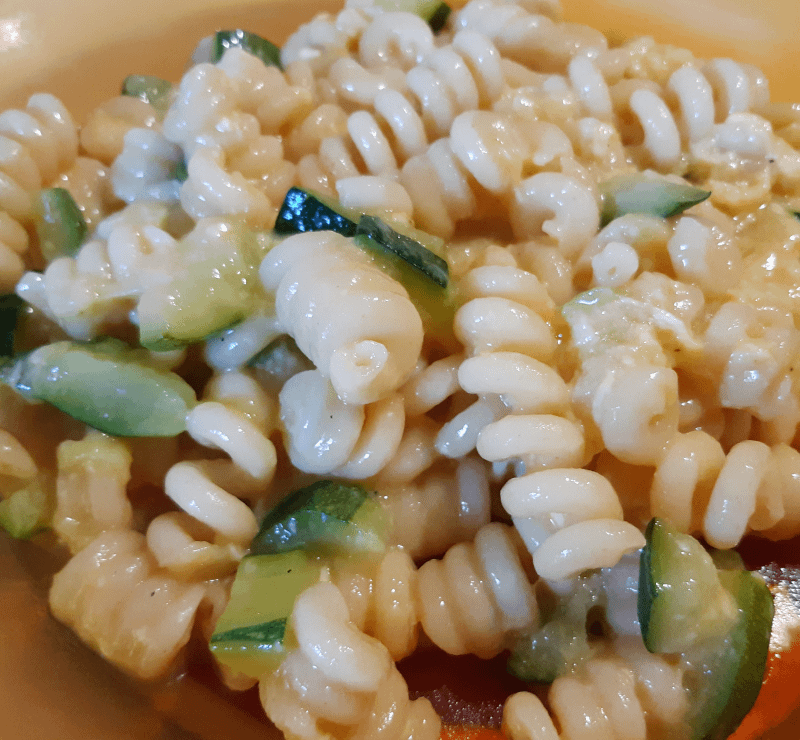 Carbonara zucchine (vegetariana)