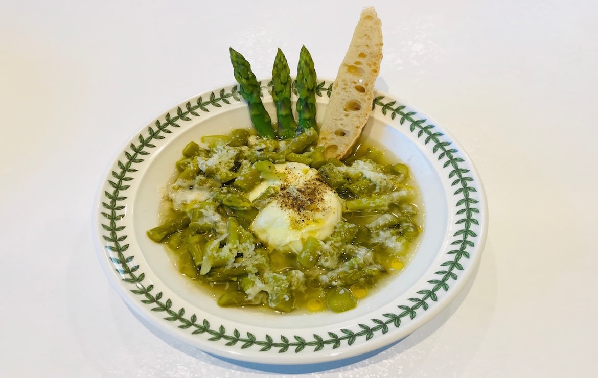 Zuppa di asparagi e uova (Calabria)